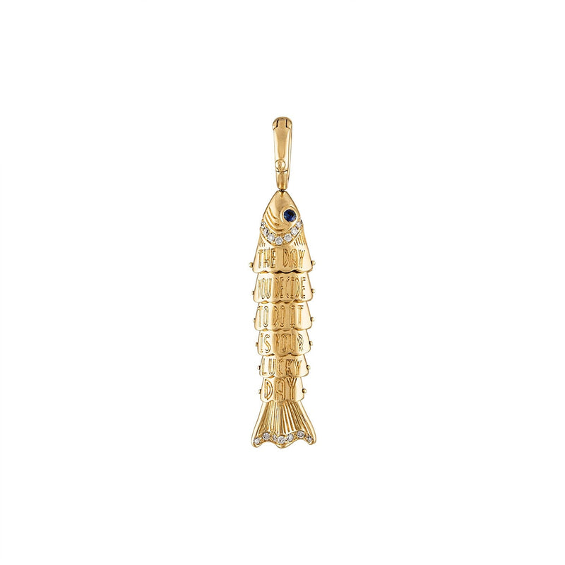 Small Swedish Fish Pendant-Jewelry-Uniquities