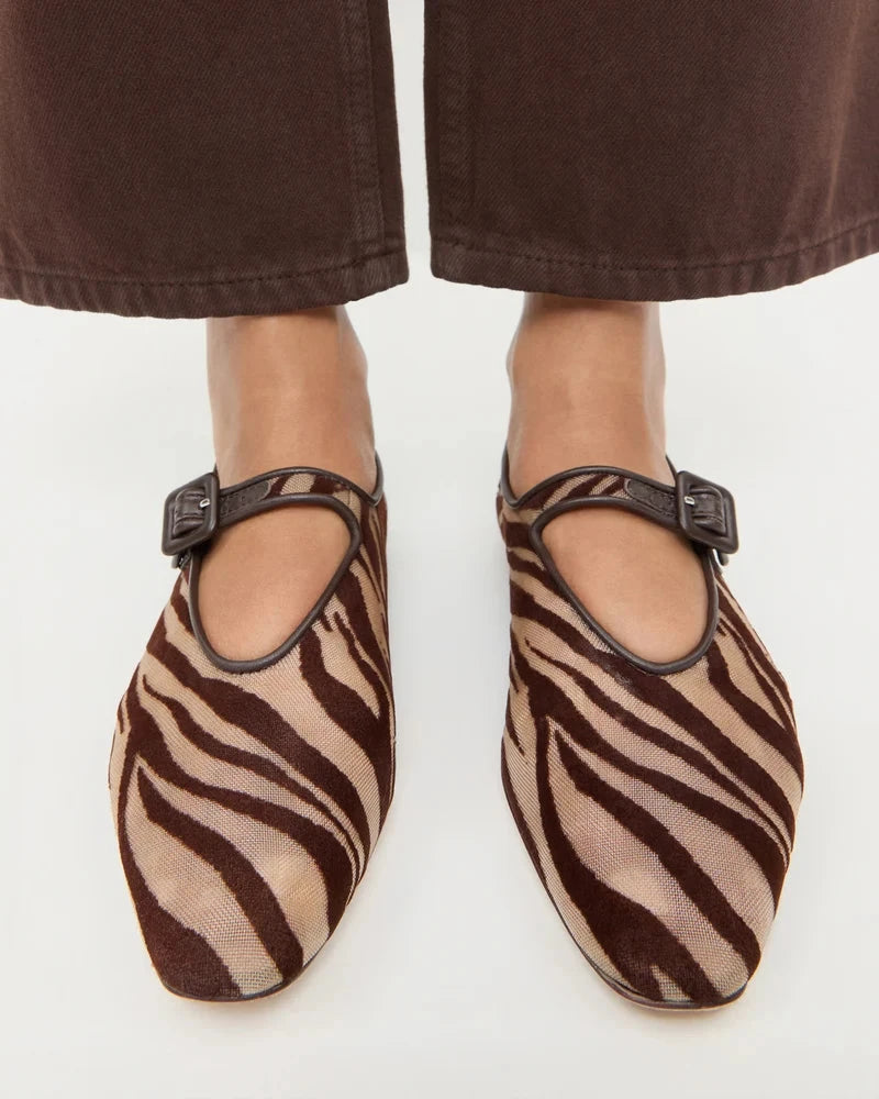 Junia Mesh Flat-Shoes-Uniquities