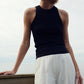 Not So Basic Tank-Tops/Blouses-Uniquities