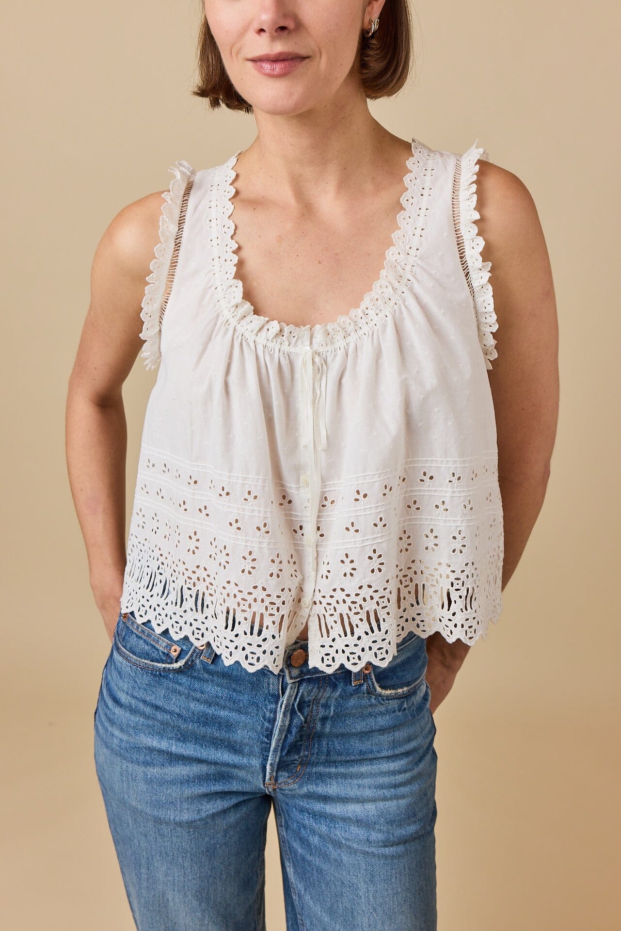 Toussine Top-Tops/Blouses-Uniquities