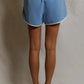 Leo Contrast Trim Short-Bottoms-Uniquities