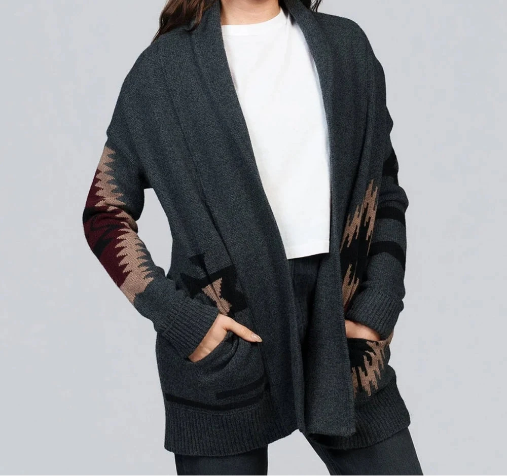 Montana Wool Cashmere Cardigan-Sweaters-Uniquities
