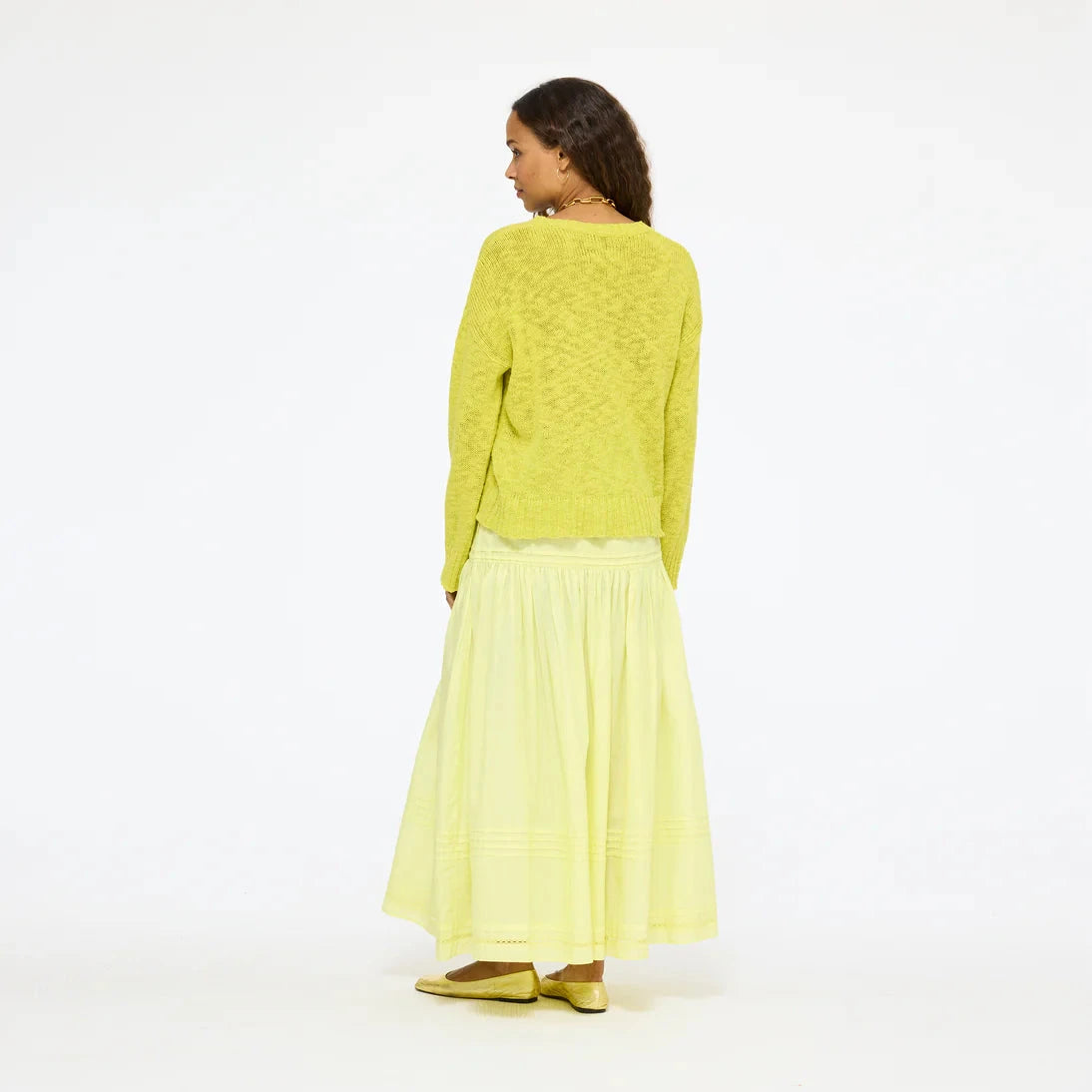 Summerland V Neck Sweater-Sweaters-Uniquities