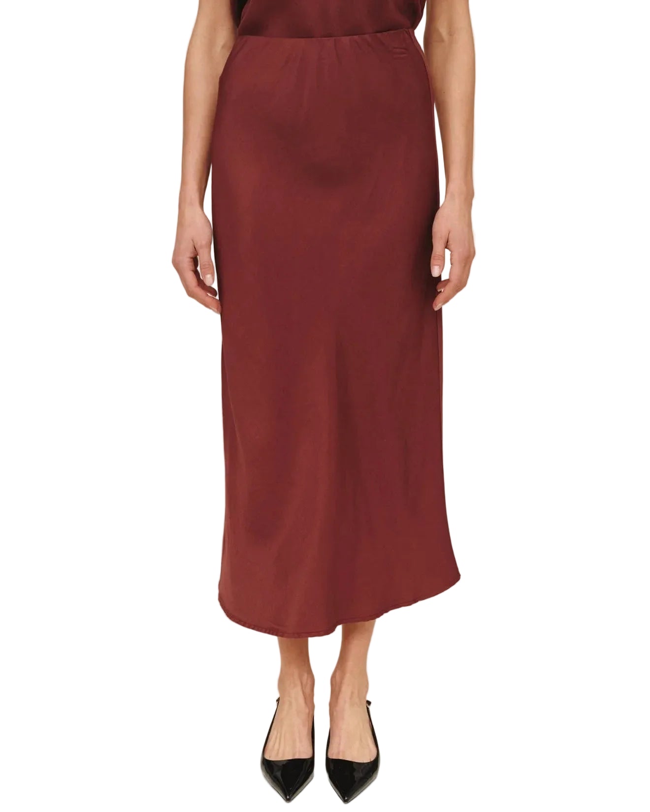 Long Maxi Bias Skirt