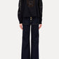 Marlowe Long Sleeve Cotton Top-Tops/Blouses-Uniquities