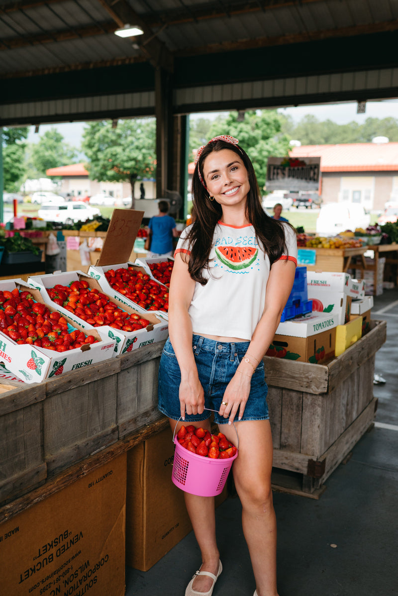 The Itty Bitty Ringer Tee-Tee Shirts-Uniquities