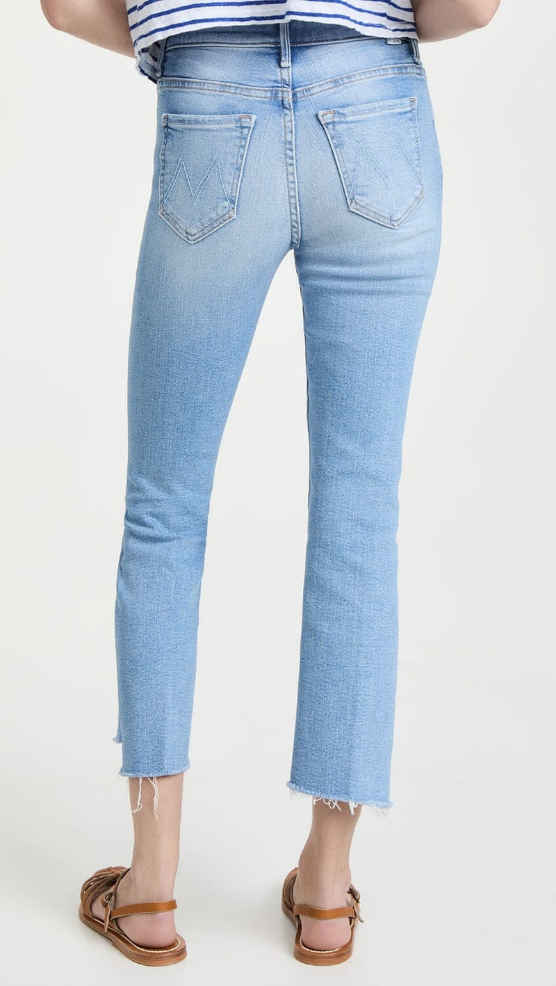 Insider Crop Step Fray Limited Edition-Denim-Uniquities