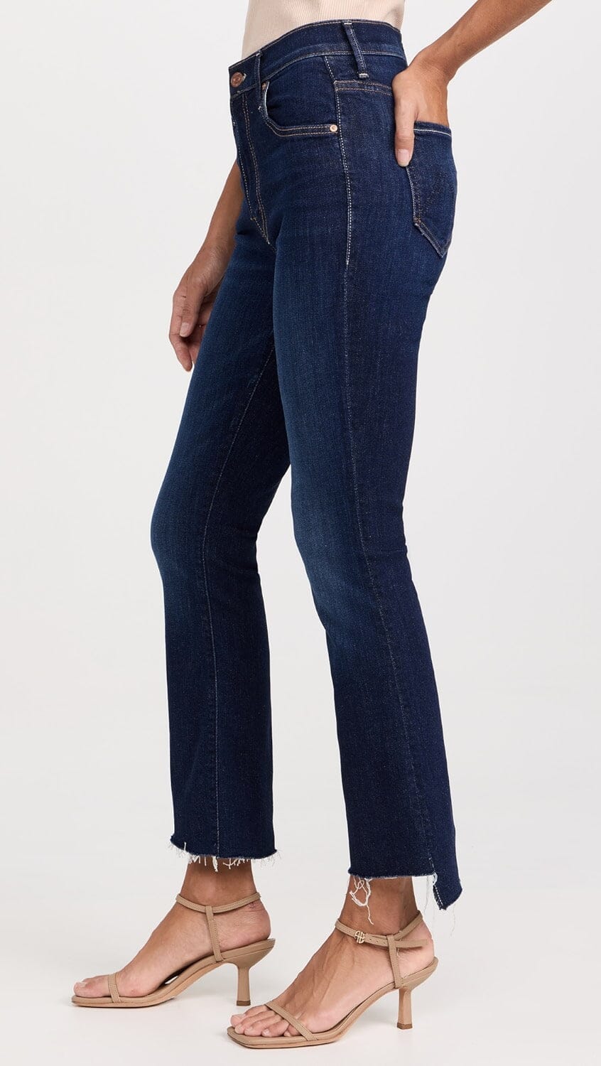The Insider Crop Step Fray Jeans in Off Limits-Denim-Uniquities