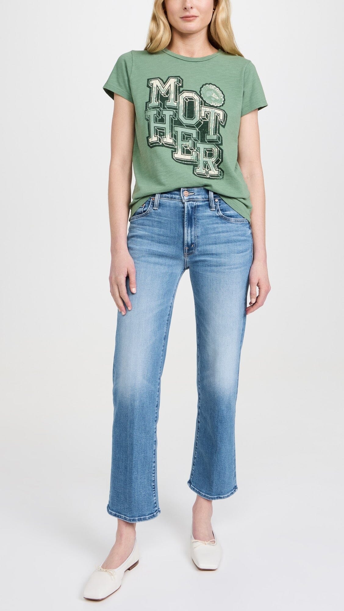 The Mid Rise Rambler Zip Ankle Jeans-Denim-Uniquities