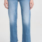 The Mid Rise Rambler Zip Ankle Jeans-Denim-Uniquities