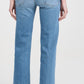 The Mid Rise Rambler Zip Ankle Jeans-Denim-Uniquities