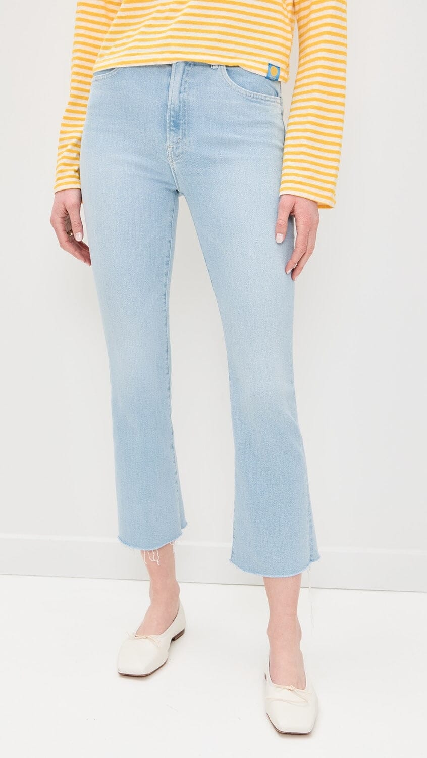The Hustler Ankle Fray Jeans-Denim-Uniquities