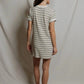 Nella Terry Short Sleeve Dress-Dresses-Uniquities