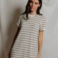 Nella Terry Short Sleeve Dress-Dresses-Uniquities