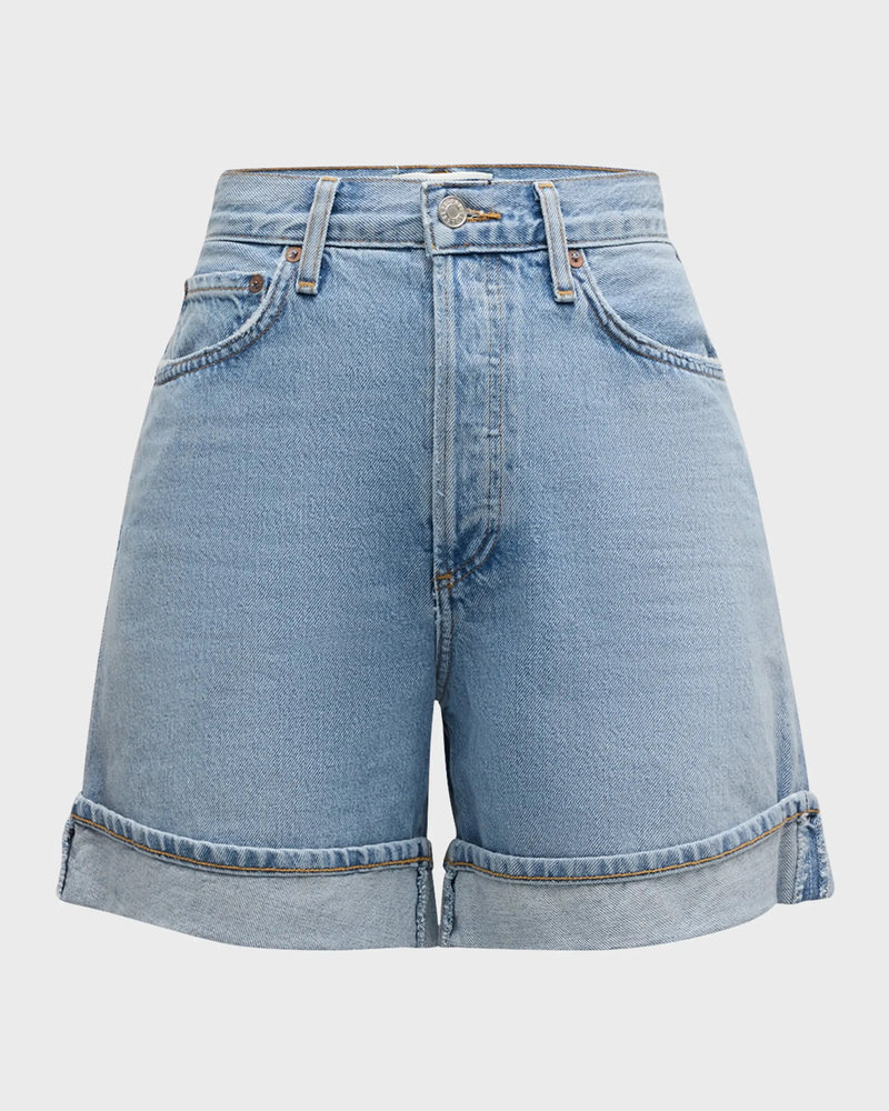 Dame Short in Tension-Denim-Uniquities