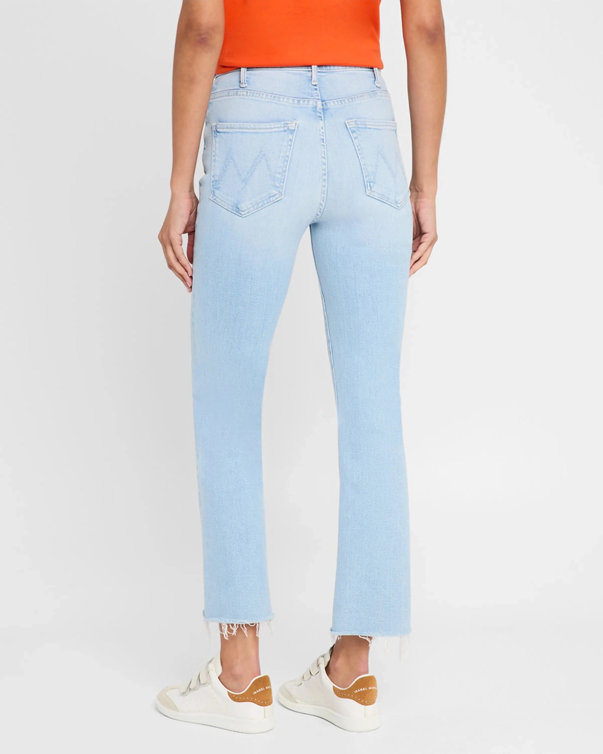 The Hustler Ankle Fray Jeans-Denim-Uniquities