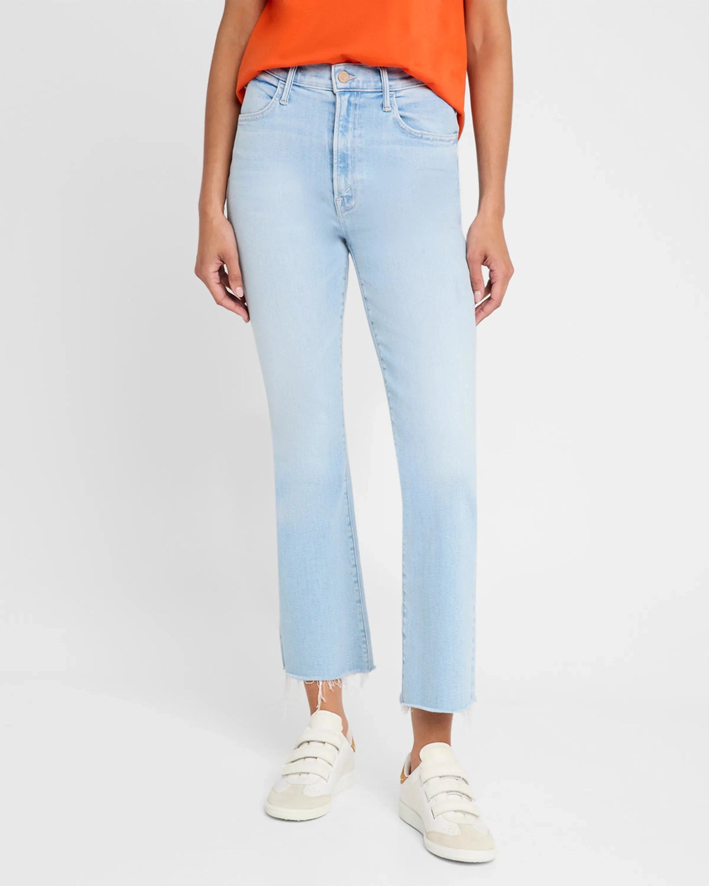 The Hustler Ankle Fray Jeans-Denim-Uniquities