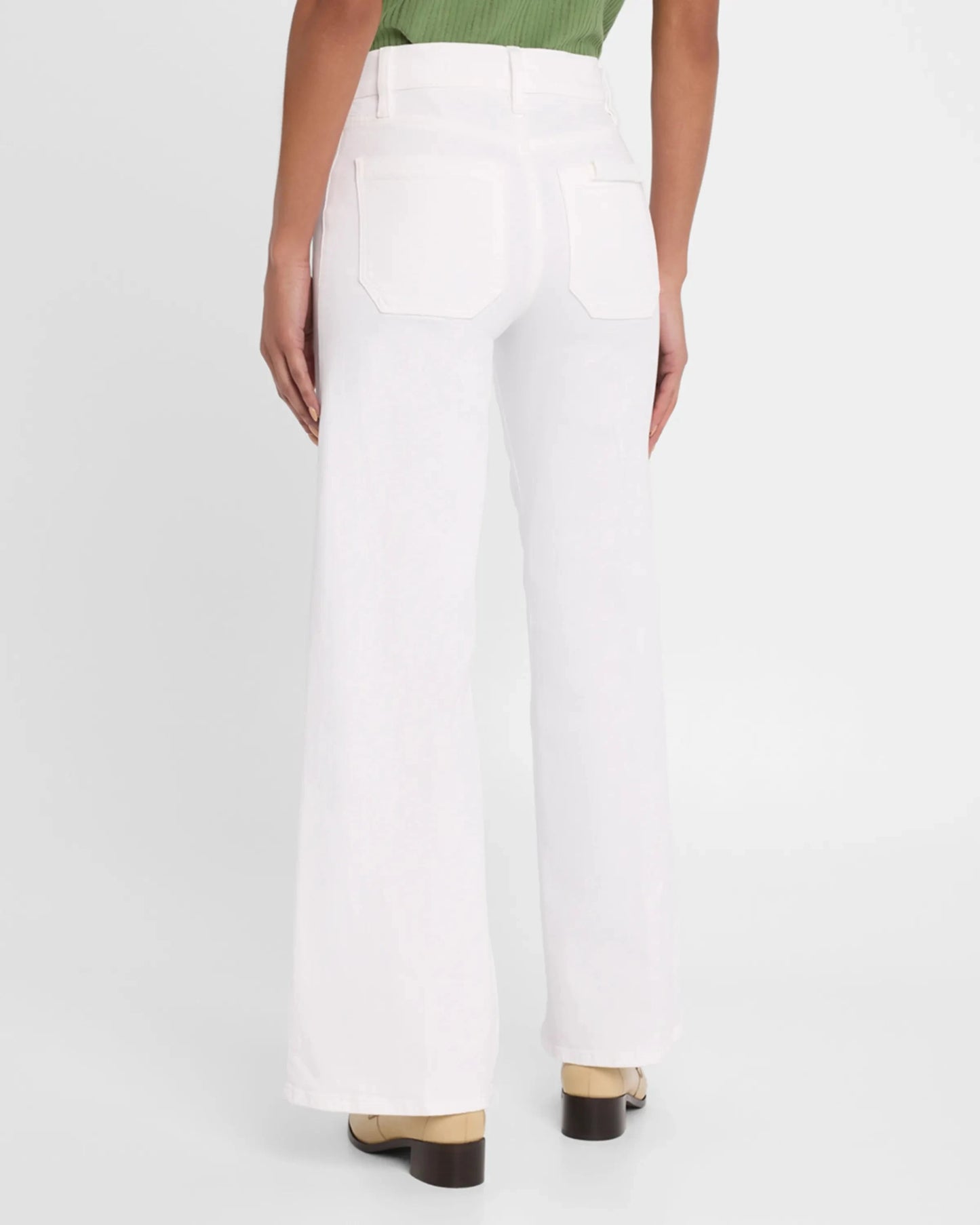 Le Slim Palazzo Modernist Pocket Jeans-Denim-Uniquities