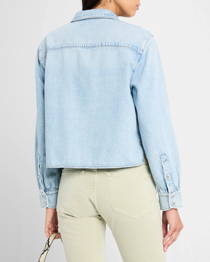Cropped Maxine Shirt-Tops/Blouses-Uniquities