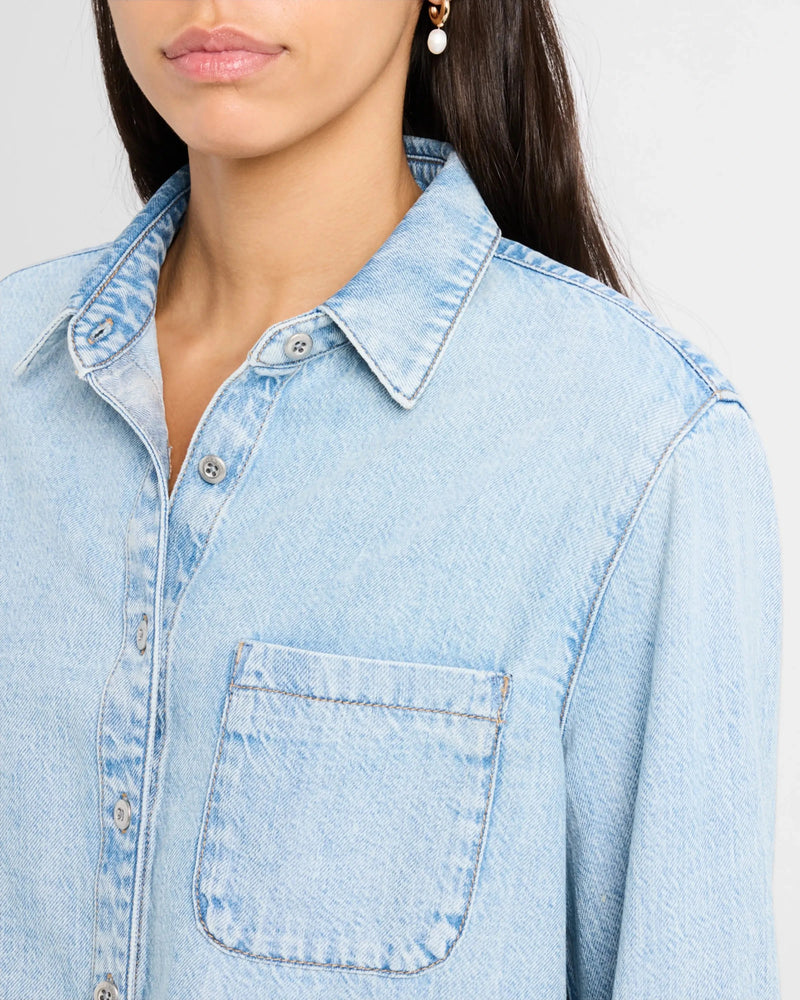 Cropped Maxine Shirt-Tops/Blouses-Uniquities