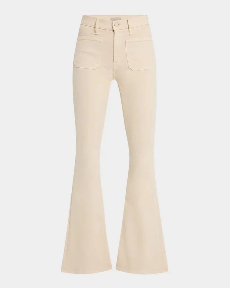 The Patch Pocket Weekender Jeans-Denim-Uniquities