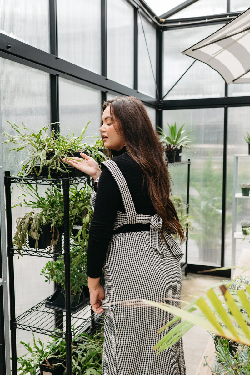 Amelia Square Neck Dress-Dresses-Uniquities
