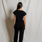 Pearl V Neck Tee-TEES-Uniquities