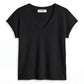 Pearl V Neck Tee-TEES-Uniquities