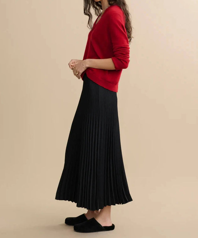 Pleated Skirt-Bottoms-Uniquities