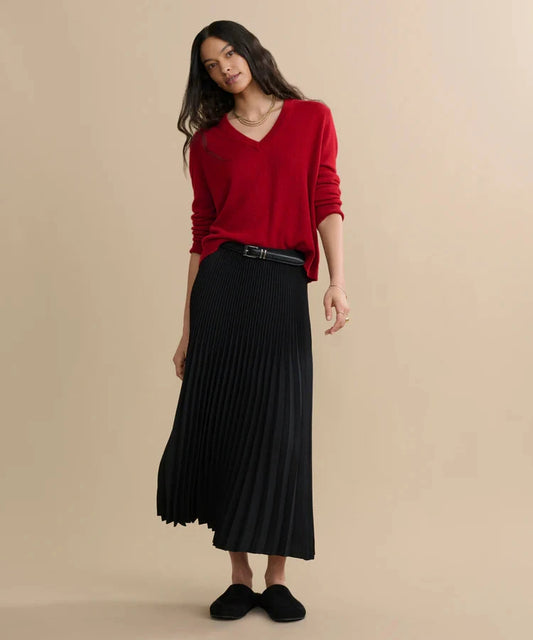 Pleated Skirt-Bottoms-Uniquities