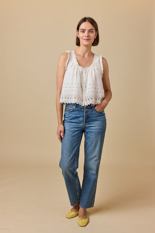 Toussine Top-Tops/Blouses-Uniquities