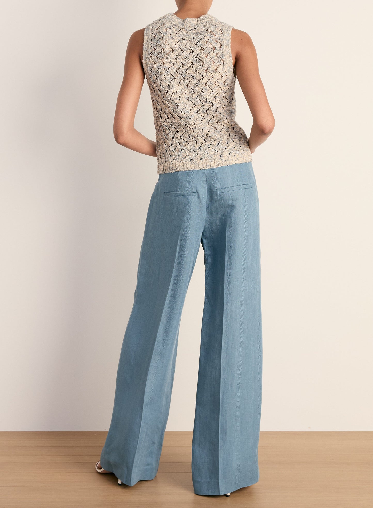 Cropped Jerrel Knit Tank Tops/Blouses Veronica Beard 