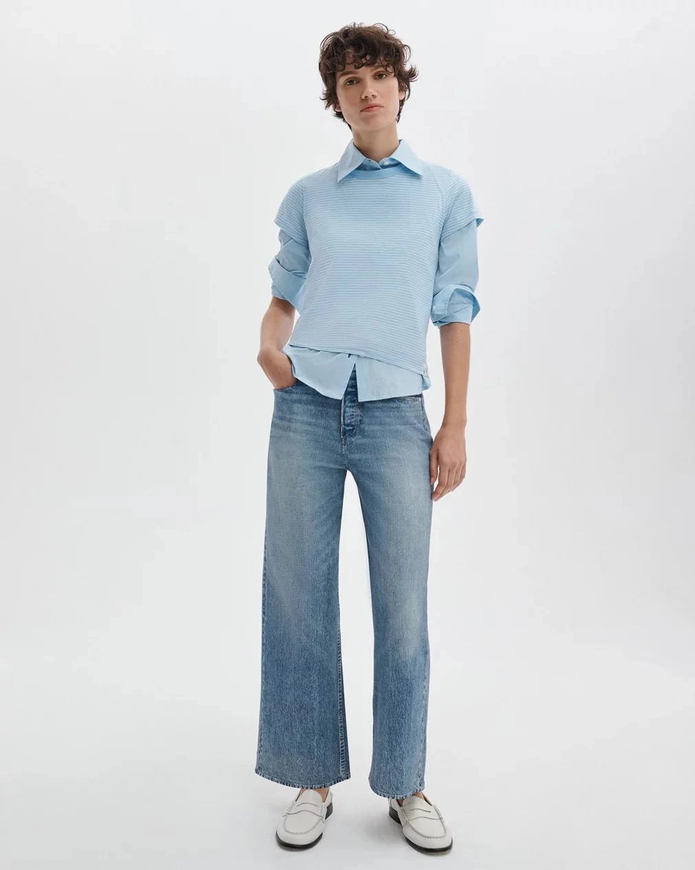 Miramar Andi Ankle Wide Leg-Denim-Uniquities