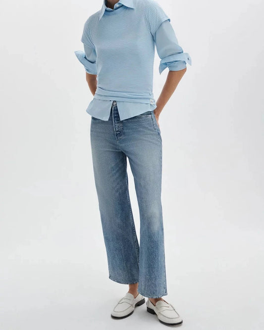 Miramar Andi Ankle Wide Leg-Denim-Uniquities