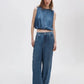 Miramar Satin Bubble Pant-Bottoms-Uniquities