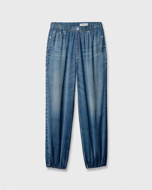 Miramar Satin Bubble Pant-Bottoms-Uniquities