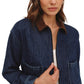 Crop Zip Up Barn Jacket-Jackets-Uniquities