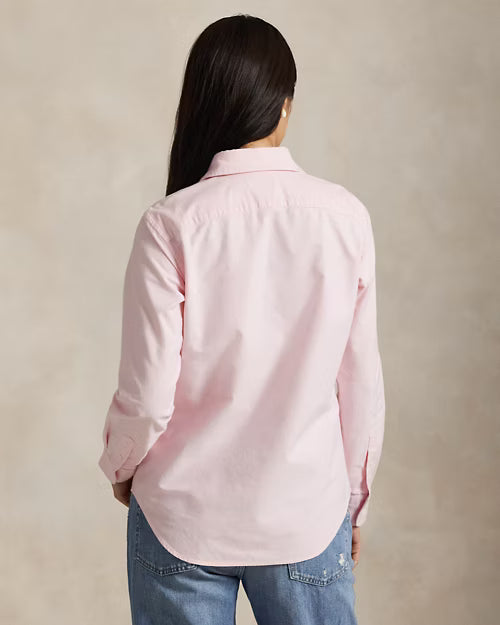 Slim Fit Oxford Shirt-Tops/Blouses-Uniquities