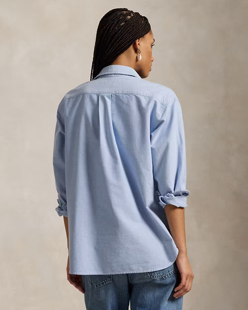 Iconic Relaxed Oxford Shirt-Tops/Blouses-Uniquities