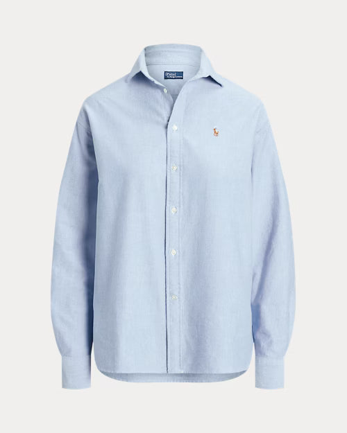 Iconic Relaxed Oxford Shirt-Tops/Blouses-Uniquities