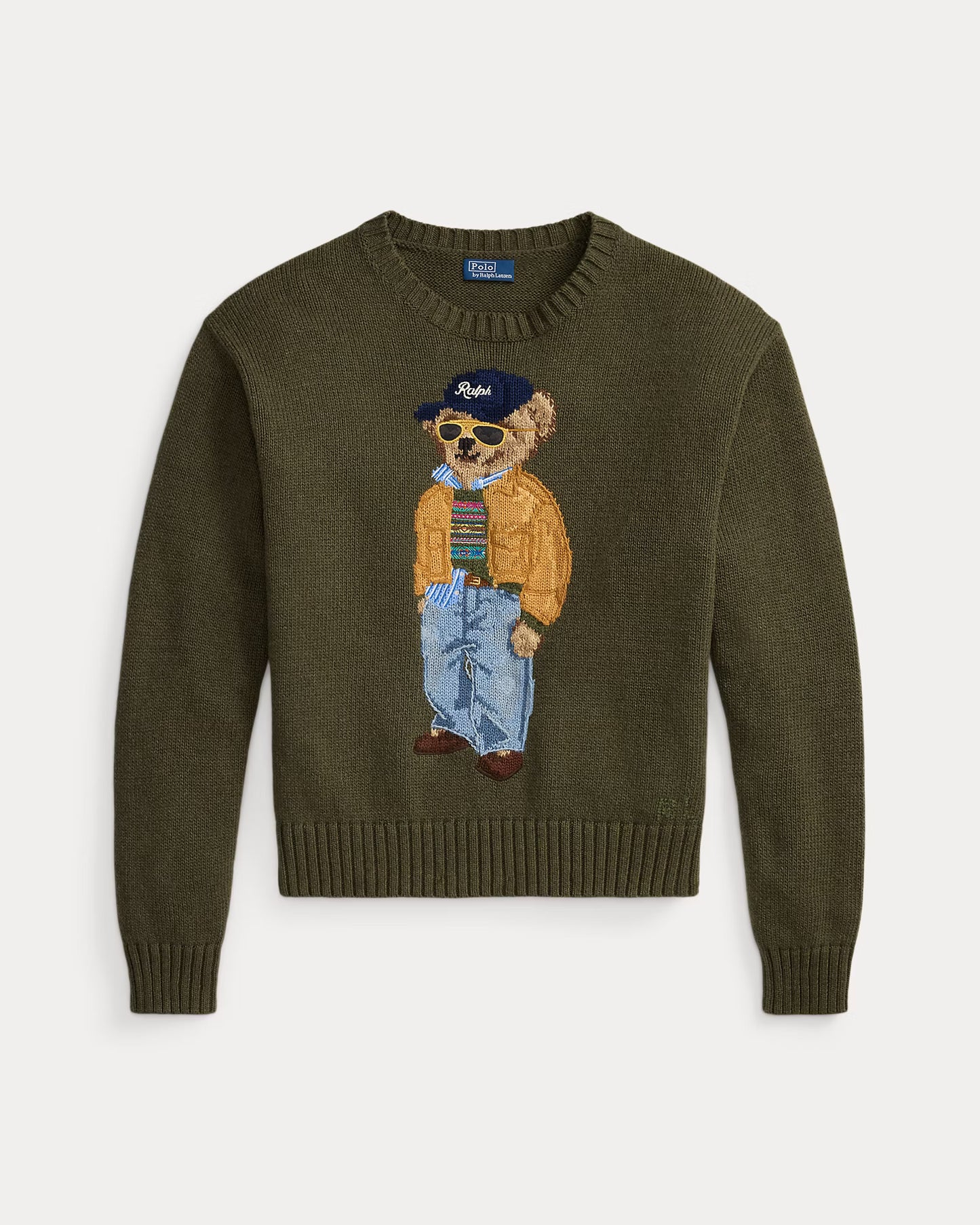 Bear Crewneck Pullover-Sweaters-Uniquities