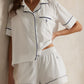 Short-Sleeve Pajama Set-Lounge-Uniquities