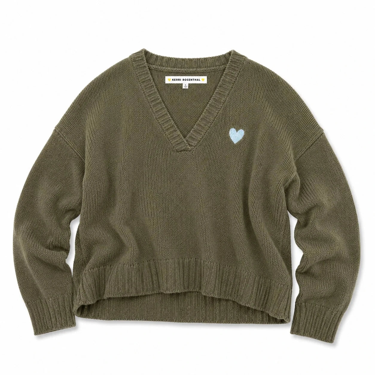Saturday V Neck Sweater Sweaters Kerri Rosenthal 