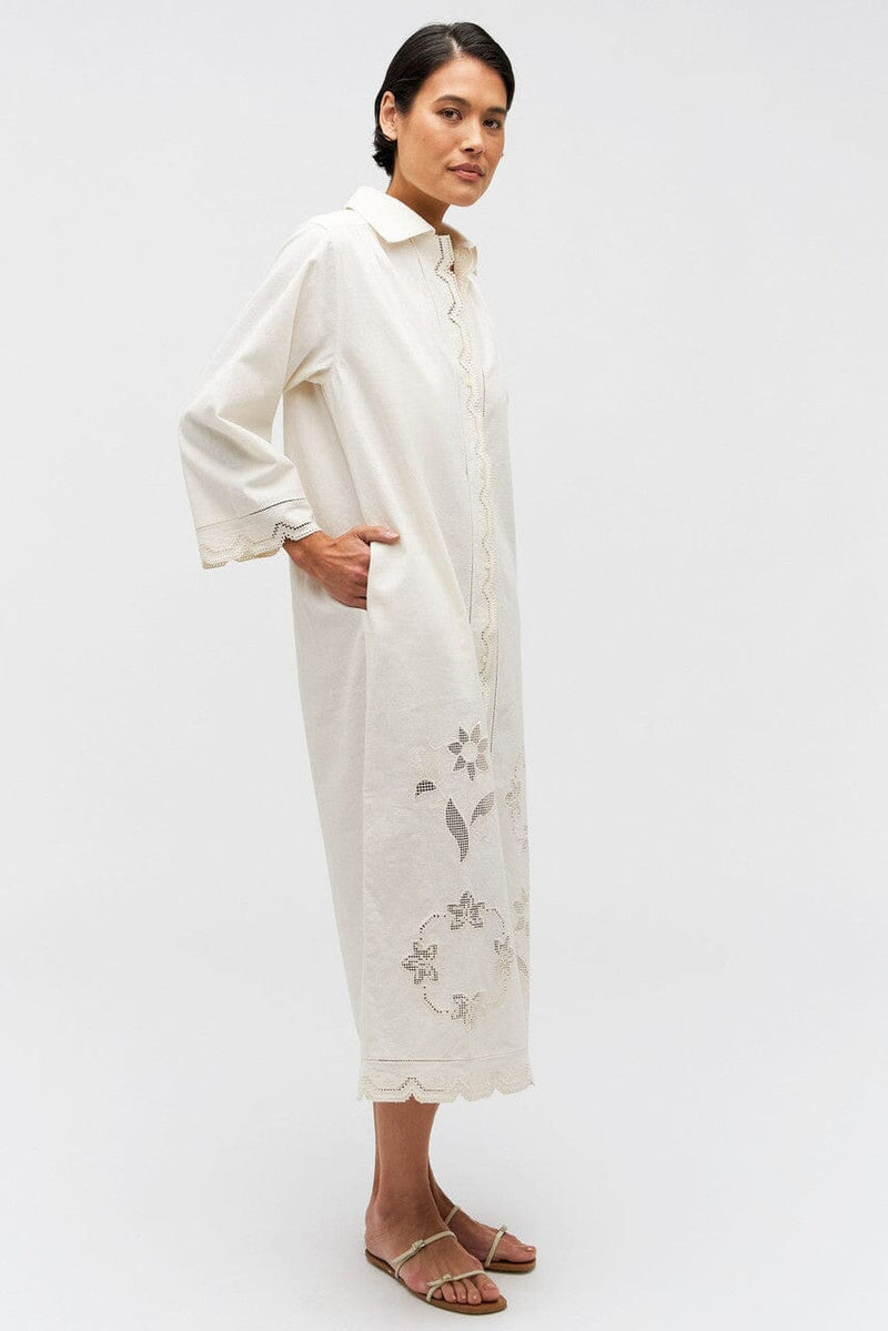 Table Cloth Lace Column Dress-Dresses-Uniquities
