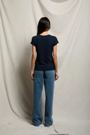 Sheryl Recycled Baby Tee-Tee Shirts-Uniquities