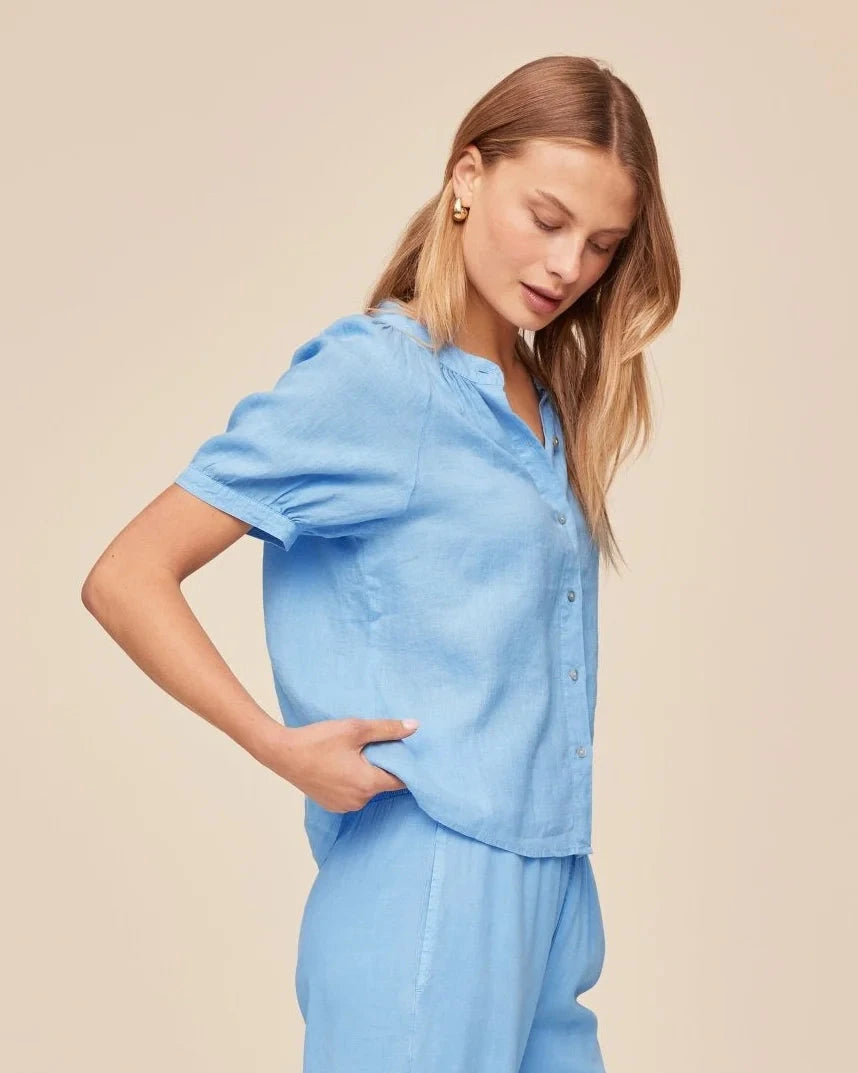Short Sleeve Raglan Shirt-Tops/Blouses-Uniquities