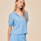 Short Sleeve Raglan Shirt-Tops/Blouses-Uniquities