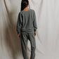 Sinead V Neck Sweatshirt-Tops/Blouses-Uniquities