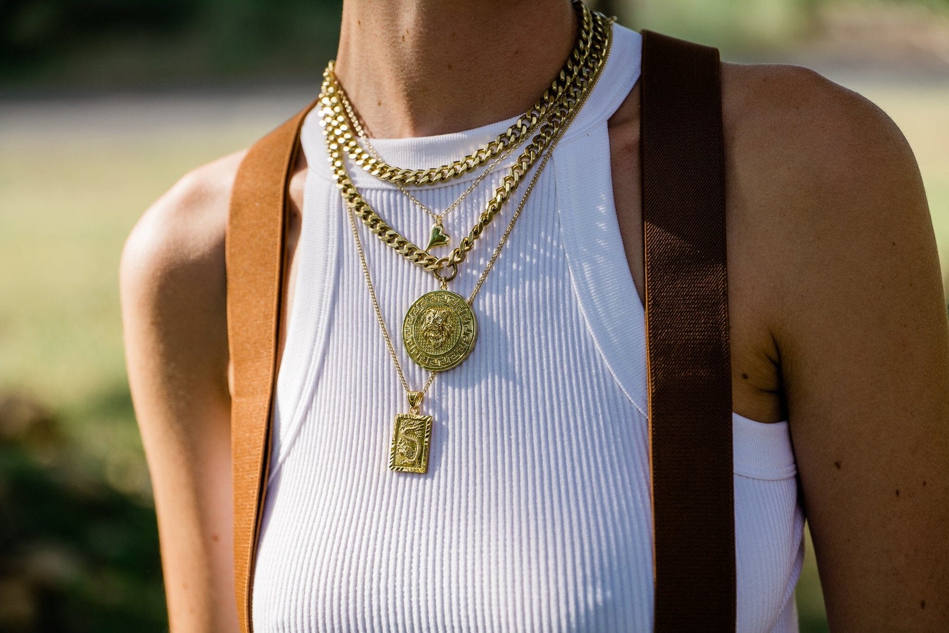 Dragon Tag Necklace-Jewelry-Uniquities