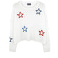 Star Embroidered Crew-Sweaters-Uniquities